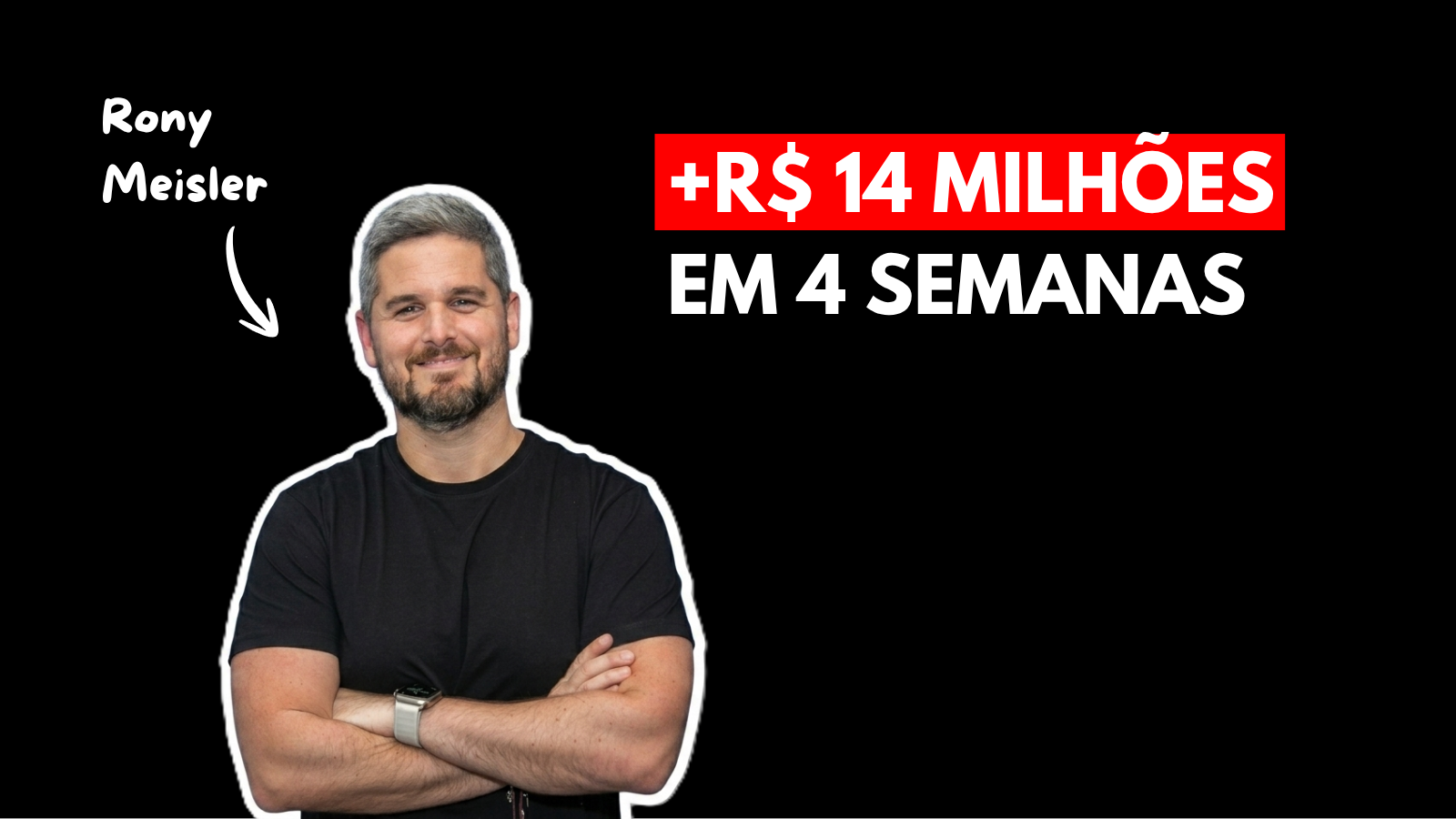 Rony Meisler — +R$ 14 Milhões em 4 semanas